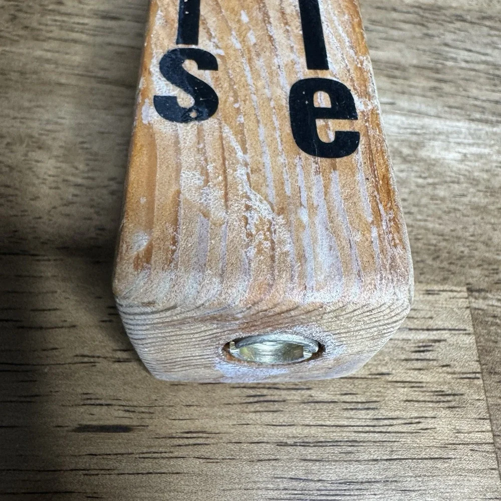San Juan Brewing Co Beer Tap Handle Pickett Pale Ale Wood Rustic Bar Decor